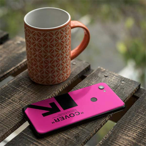 Black and Pink Arrows Google Pixel 3a Skin